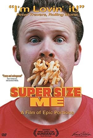 Super Size Me documentary film poster